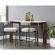 Fergus White / Walnut Counter Table